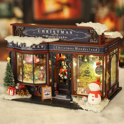 DIY Christmas Wonderland diorama