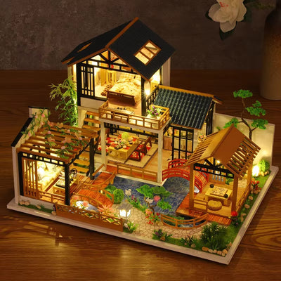 DIY miniature traditional Japanese house
